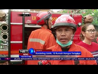 Download Video: Akses Jalan Sempit, Petugas Kesulitan Padamkan Kebakaran di Matraman - NET12