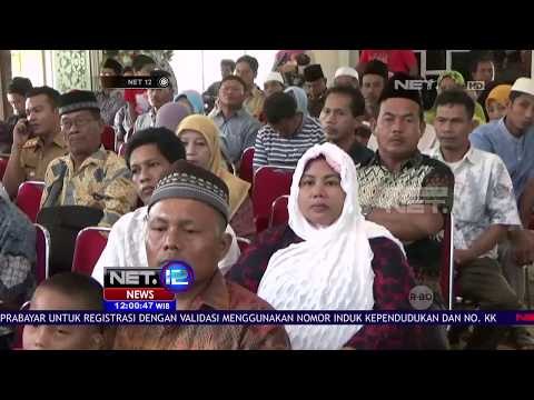 Puluhan Pasutri Lansia Ikuti Nikah Massal - NET12