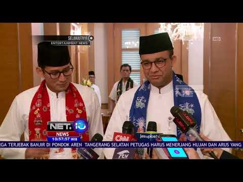 Anies Sandi Kompak Pakai Baju Khas Betawi - NET10