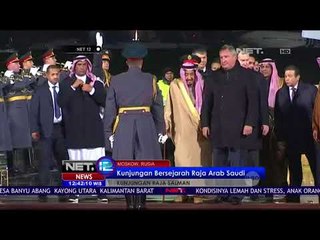 Kunjungi Rusia Untuk Pertama Kali, Eskalator Pesawat Kerajaan Arab Saudi Macet