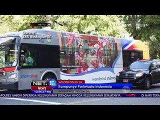 Begini Cara Promosikan Pariwisata Indonesia di Washington DC - NET12