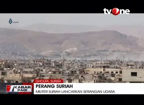 Militer Suriah Lancarkan Serangan Udara