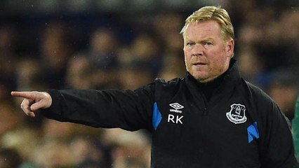 Скачать видео: 'I'm still the man!' - Koeman reacts to Everton pressure