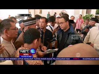 Datang Naik Motor Patwal, Anies Langsung Rapat dengan Bina Marga - NET12