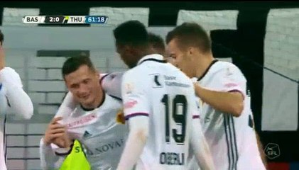 Ajeti  Goal HD -Basel	2-0	Thun 21.10.2017
