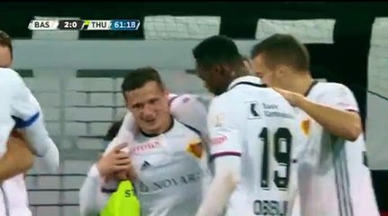 Ajeti  Goal HD -Basel	2-0	Thun 21.10.2017