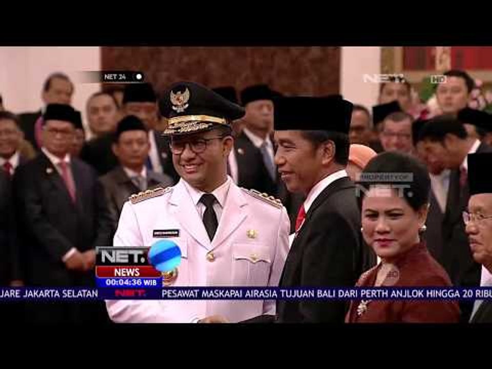 Anies Sampaikan Pidato Perdana Sebagai Gubernur - NET24