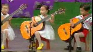 [Guitar] Cha Sun Chong et al. - Our Kindergarten Teacher {DPRK Music}