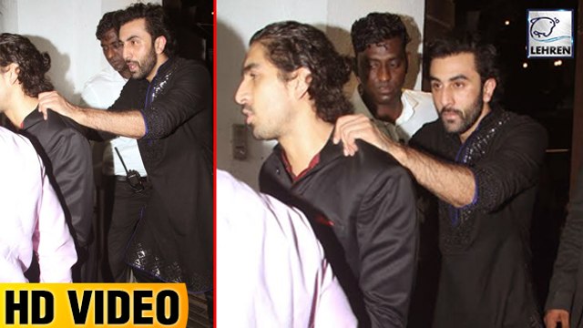 Ranbir Kapoor Avoids Media At Aamir Khan’s Diwali Party