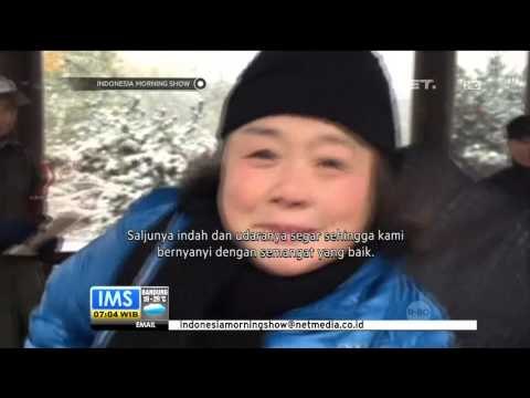 Warga Beijing Sambut Salju dengan Suka Cita - IMS