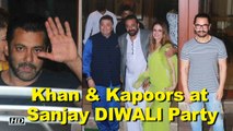 Khan and Kapoor’s Grace at Sanjay Dutt’s DIWALI Party