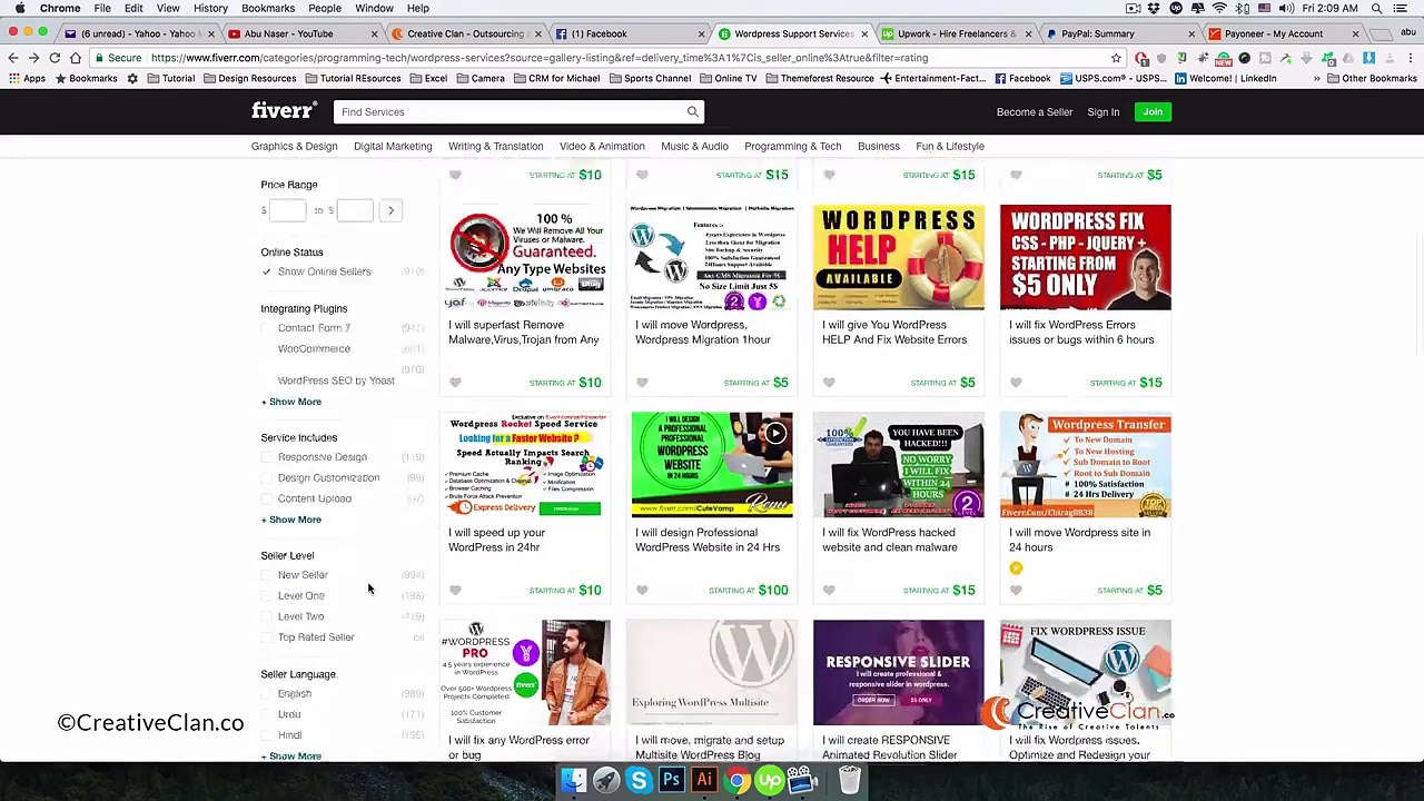 Upwork vs Fiverr আপওয়ার্ক এবং ফাইভার মার্কেটপ্লেচ জেনেনিন কোনটা কেমন