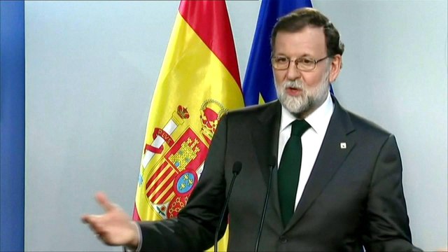 Spain's Prime Minister Rajoy set to announce direct rule on Catalonia