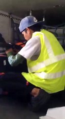 Petty Robbery in Aeroplane Luggage Cabin