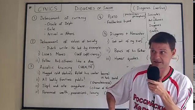 Philosophy 8 DIOGENES (CYNICS)