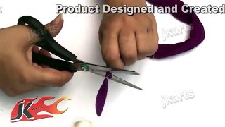 DIY How to make Stocking Butterfly - JK Arts 093