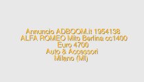 ALFA ROMEO Mito Berlina cc1400