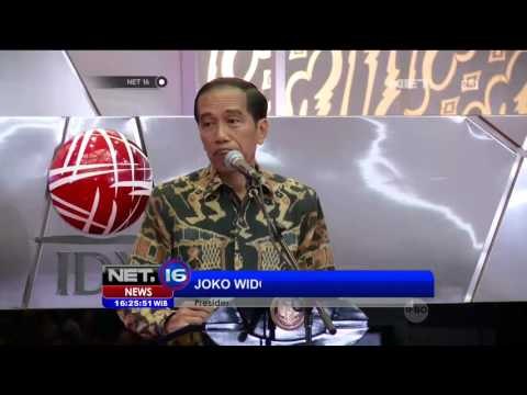 Presiden Buka Perdagangan Saham 2016 - NET16