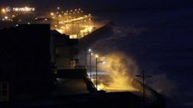 Storm Brian hits Tramore in Ireland