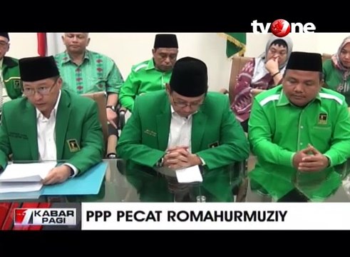 Langgar AD-ART Partai, PPP Pecat Romahurmuziy