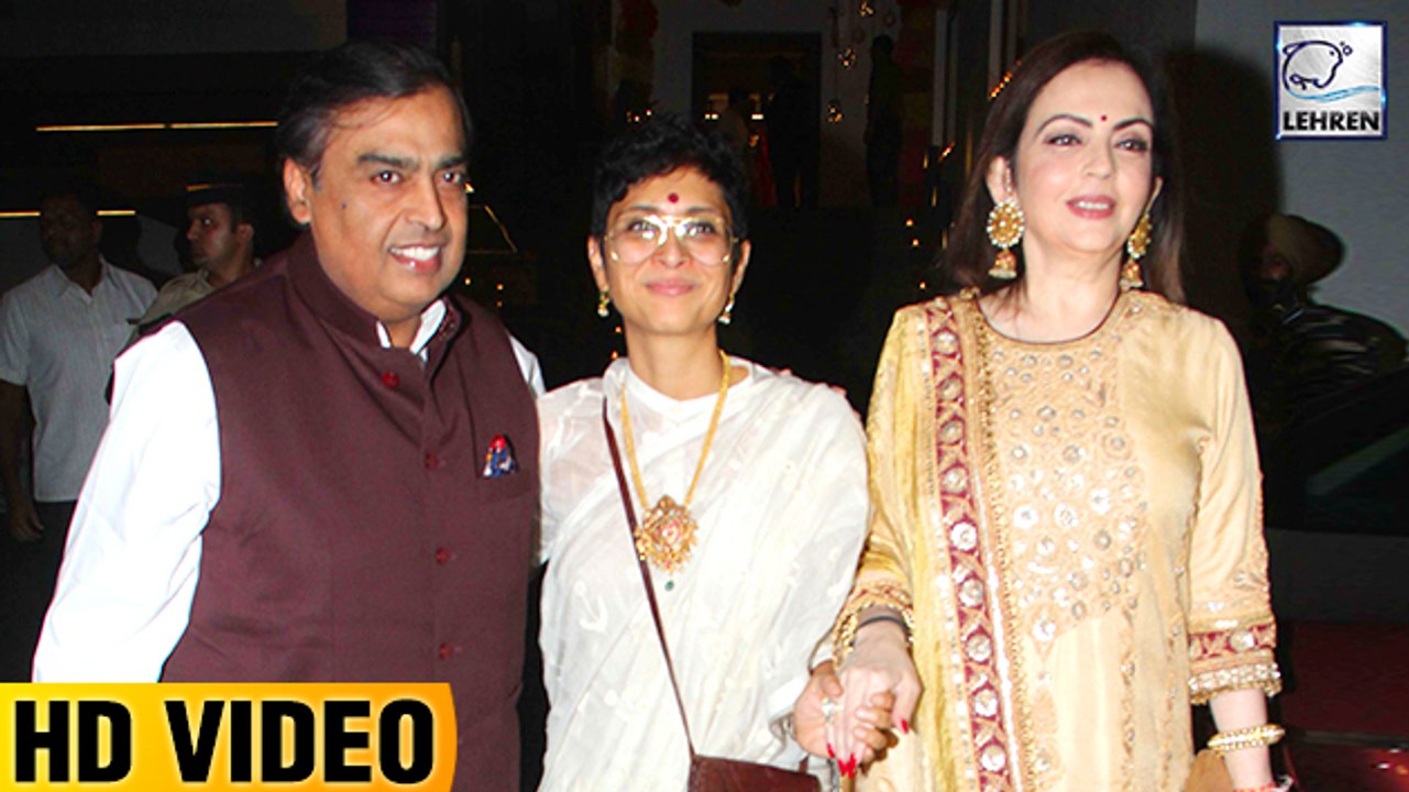 Ambani Family Attends Aamir Khan's Diwali Bash