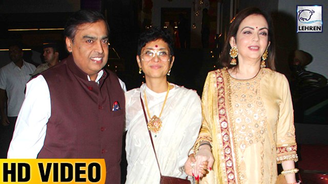 Ambani Family Attends Aamir Khan's Diwali Bash