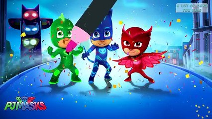 Скачать видео: Angry Birds as PJ Masks Coloring Pages | Fun Coloring Videos For Kids