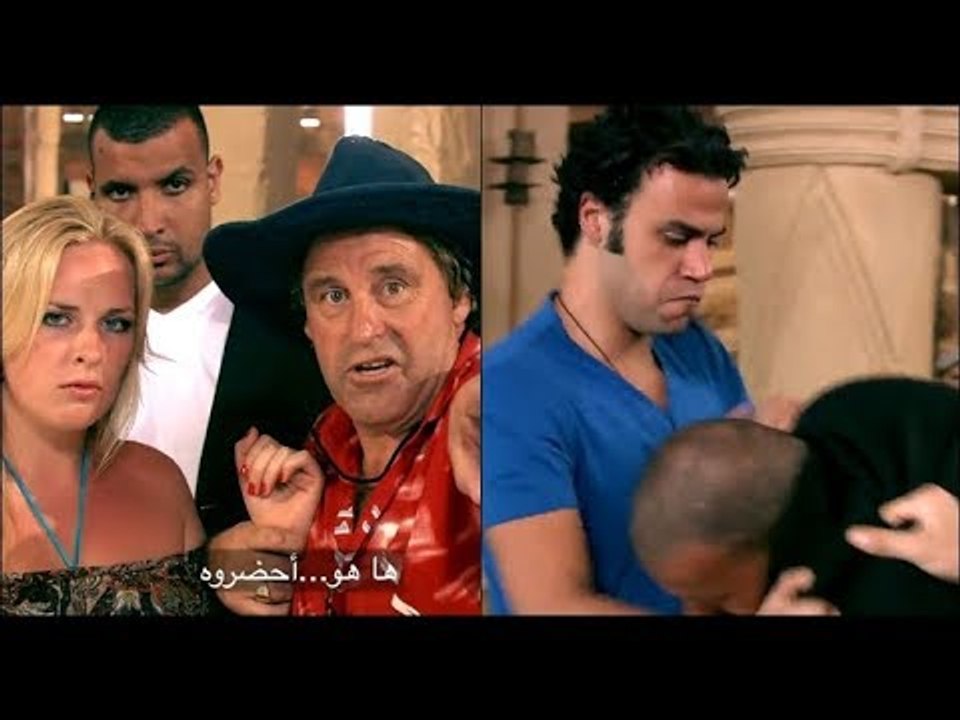 مشهد أكشن للنجمين " محمد إمام وأحمد السعدني " و...