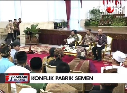 Tangis Pilu Dua Warga Kendeng Tak Bisa Curhat ke Jokowi