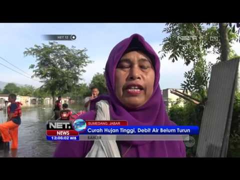 Banjir Menggenangi Jalan Penghubung Garut dan Tasikmalaya - NET12
