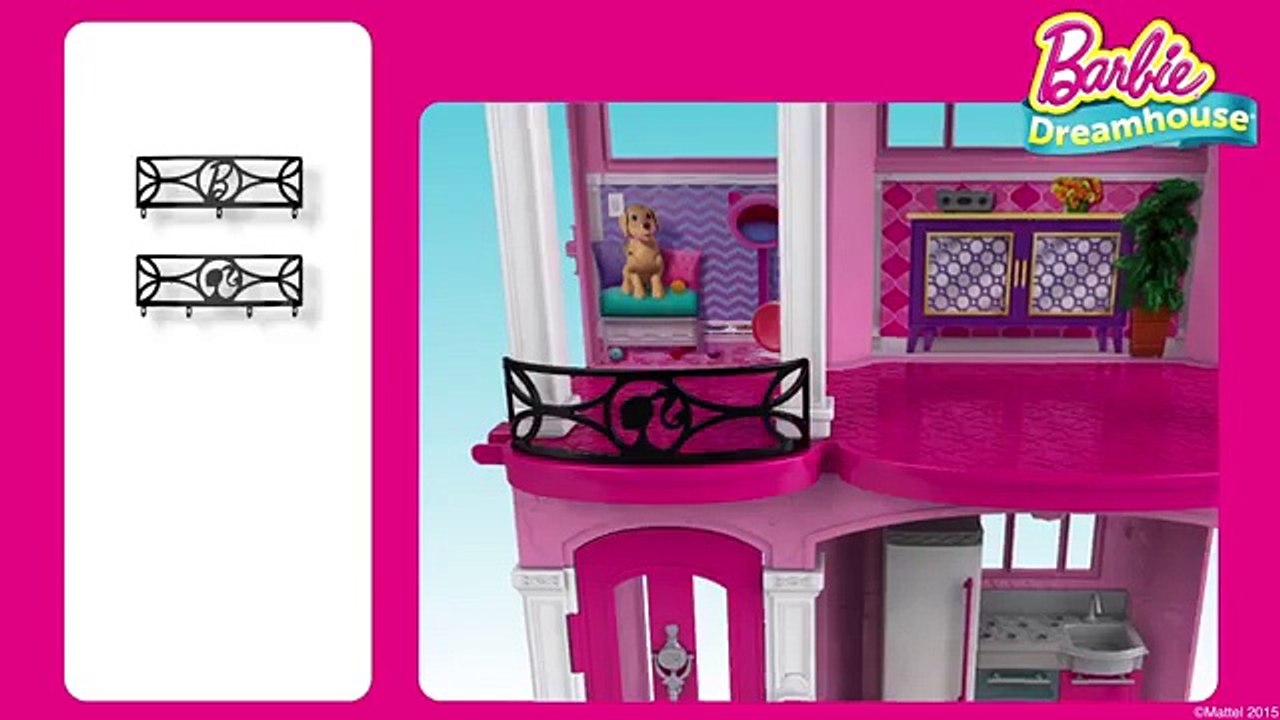 Barbie® Dreamhouse® 3D Animated Assembly Video | Barbie - video Dailymotion