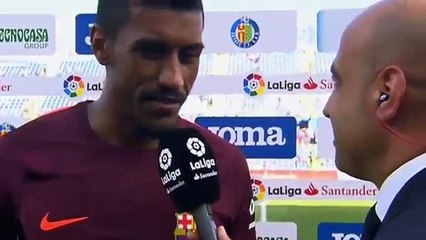 OLHA O QUE O PAULINHO FALOU DO SEU PRIMEIRO GOL PELO BARÇA !