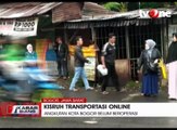 Pasca Bentrokan, Angkutan Kota Bogor Belum Beroperasi