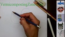 Drawing Ideas: How To Draw Cartoon Worm - Step by Step - Easy!