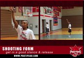 Renee Montgomery : Basketball Shooting Form