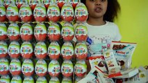 150 Kinder Surprise Eggs Kinder Toys Opening | Toys AndMe