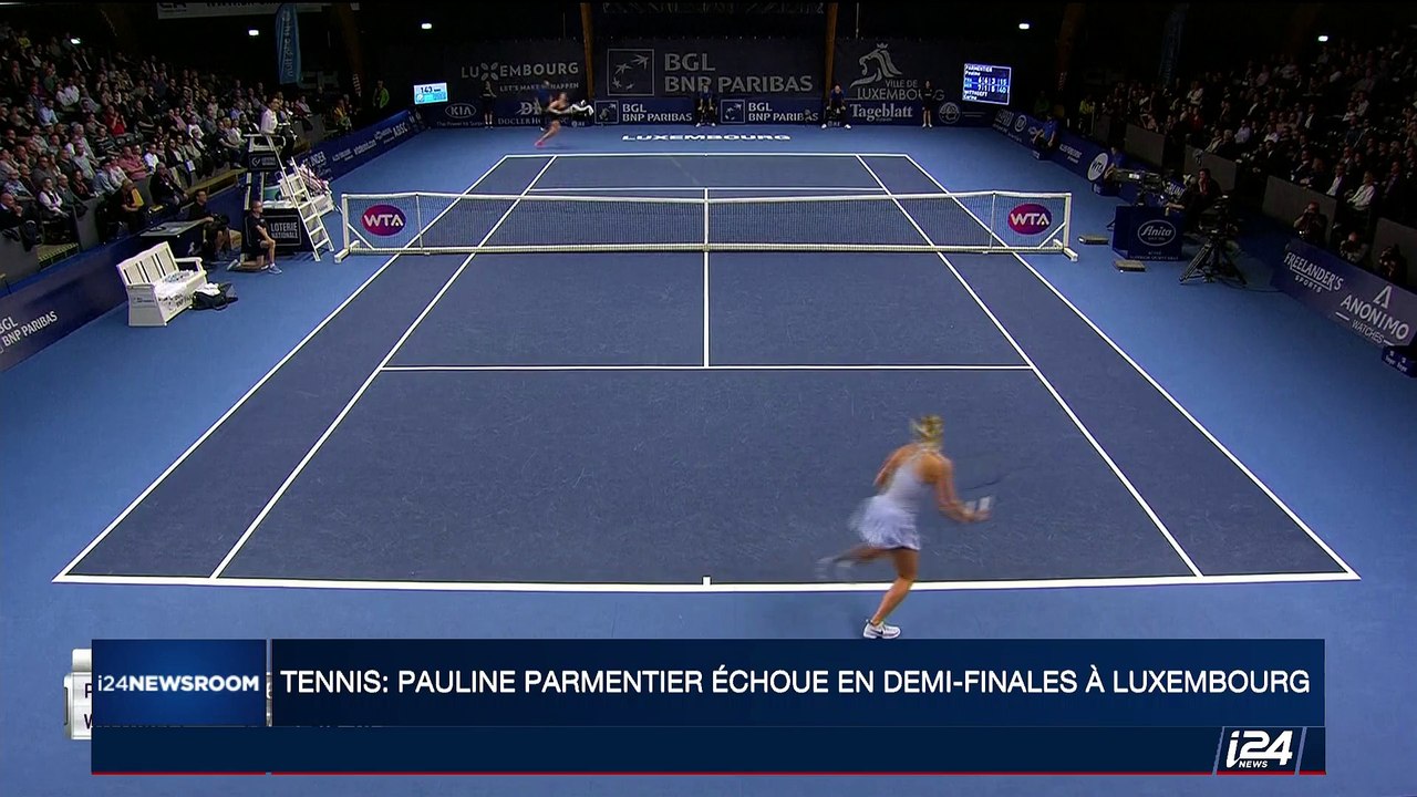Tennis : Pauline Parmentier échoue en demi-finales à Luxembourg