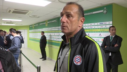 Michel Der Zakarian après ASSE 0-1 MHSC