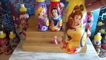 NEW 2016 Disney Princess 3D Figures in Surprise Drinks Juguetes Huevos Sorpresa