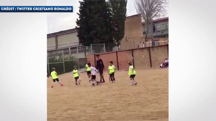 Le fils de Cristiano Ronaldo inscrit un but magnifique avec les jeunes du Real Madrid !
