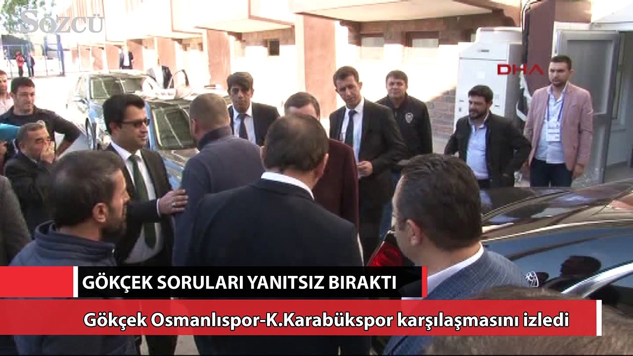 Melih Gökçek, soruları yanıtsız bıraktı