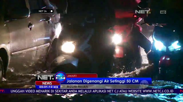 Pasca Hujan Minggu Sore, Pohon Tumbang Dan Genangan Air Warnai Ibu Kota - NET24