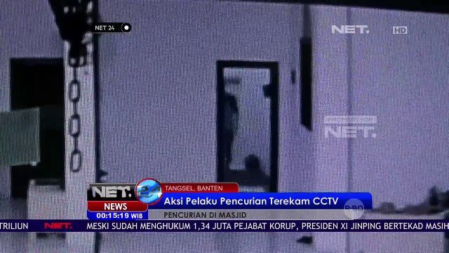Aksi Pencuri di Masjid Terekam CCTV - NET24
