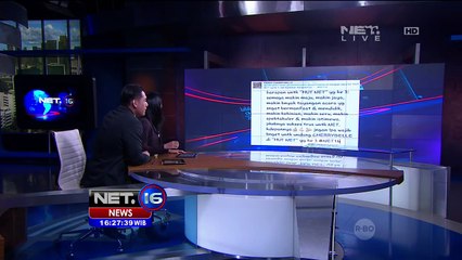 Download Video: Netizen di Sosial Media Tentang Ulang Tahun NET 3.0 - NEt16