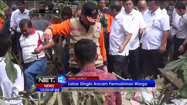 Aktivitas Sinabung Kembali Meningkat, Warga Dihimbau Waspada NET12