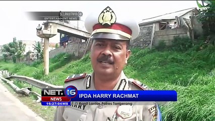 Warga Berharap Jembatan Penyebrangan di Tol BSD Segera Dibangun Kembali - NET16