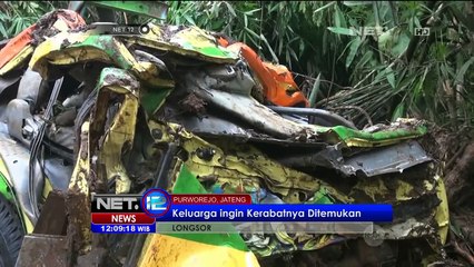 Pencarian Korban Longsor Terus Dilakukan, Warga Dilarang dekati Lokasi - NET12