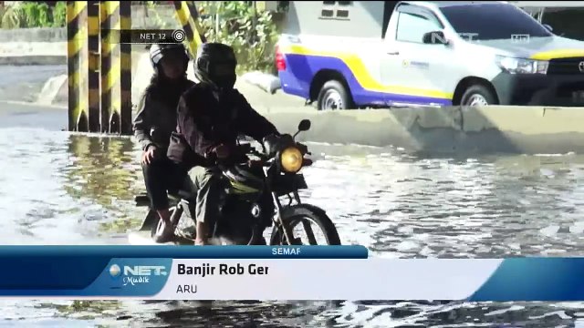 Banjir Rob Genangi Jalur Pantura Semarang - NET12 03 Juli 2016
