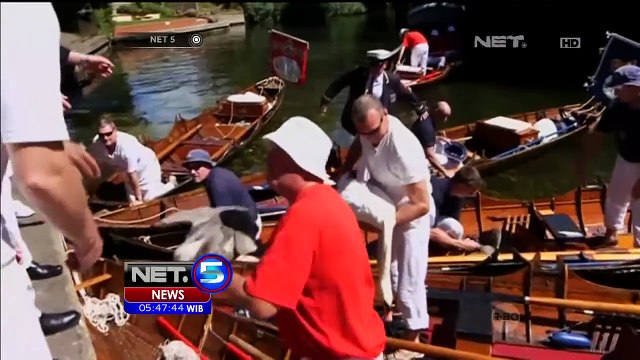 Istimewa! Sensus Angsa di Sungai Thames, Inggris - NET5