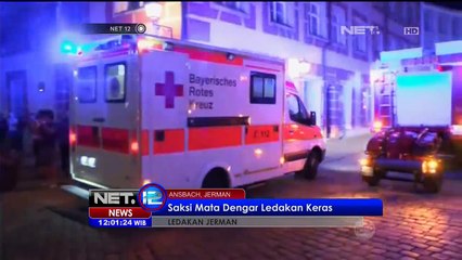 Saksi Mata Ledakan Bom Jerman - NET12